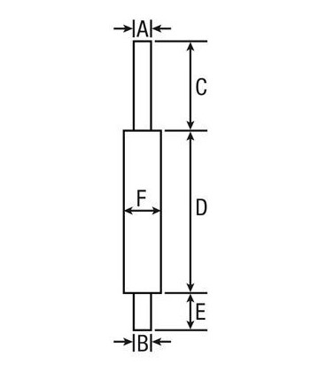 SILENCIEUX VERTICAL D'ECHAPPEMENT ADAPTABLE TRACTEURS FORD 81815841 81815992 81817063 C5NN5230BD C5NN5230R C7NN5230B C7NN5230R