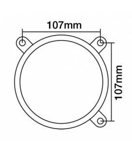 PAIRE DE PHARES AVANTS ADAPTABLE MASSEY FERGUSON SERIES 100 D126MM