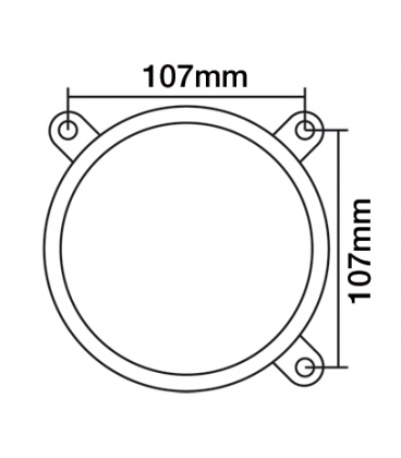 PAIRE DE PHARES AVANTS ADAPTABLE MASSEY FERGUSON SERIES 100 D126MM