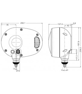 PHARE AVANT DROIT OU GAUCHE CODE PHARE VEILLEUSE ET CLIGNOTANT COBO