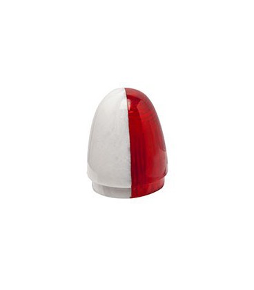 CABOCHON DE FEU DE POSITION ROUGE ET BLANC ADAPTABLE MASSEY FERGUSON 965207M1