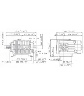 POMPE "BERTOLINI" C53.2 50L/M 50B