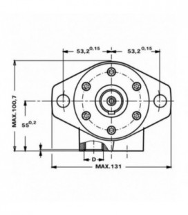 MOTEUR HYDRAULIQUE TYPE OMP