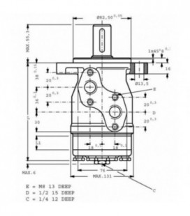 MOTEUR DANFOSS TYPE OMR