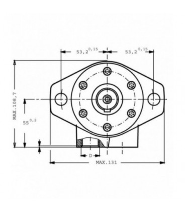 MOTEUR DANFOSS TYPE OMR