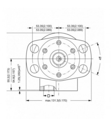 MOTEUR DANFOSS TYPE OMR