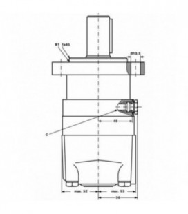 MOTEUR ORBITAL TYPE OMS DANFOSS