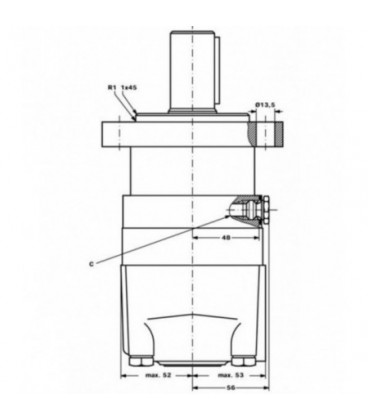 MOTEUR ORBITAL TYPE OMS DANFOSS