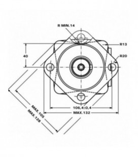 MOTEUR ORBITAL TYPE OMS DANFOSS