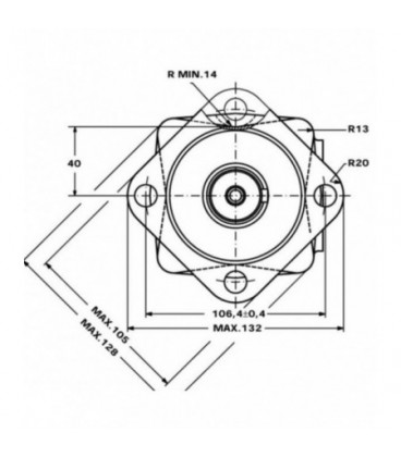 MOTEUR ORBITAL TYPE OMS DANFOSS