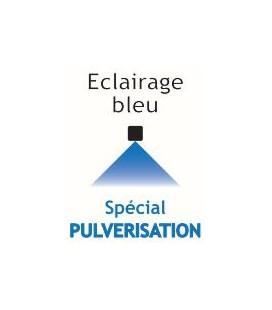 PHARE BLEU 6 LED CREE SPECIAL PULVERISATION