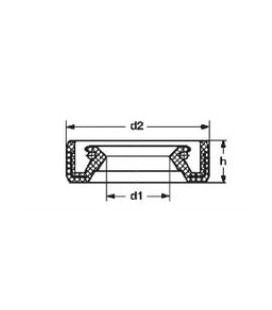 JOINTS A LEVRES - AXE Ø 16MM