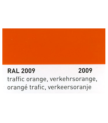 PEINTURE ORANGÉ TRAFIC RAL2009 400ML OU 1L