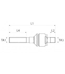 ROTULE DE DIRECTION AXIALE ADAPTABLE FENDT VALTRA F716300100040 36700800