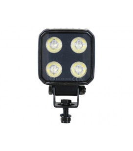 PHARE A LED CARRE TRES HAUTE PUISSANCE COMPACT 4650 LUMENS CONNEXION DEUTSCH