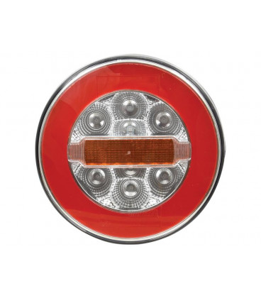 FEU ARRIERE ROND LED DE REMORQUE POSITION ANTIBROUILLARD 12-36V