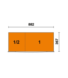 SERVANTE MOBILE EXTRA LARGE 9 TIROIRS AVEC COMPOSITION DE 716 OUTILS BW 2400S XL9/E-XXL 024006254 024006255 024006256