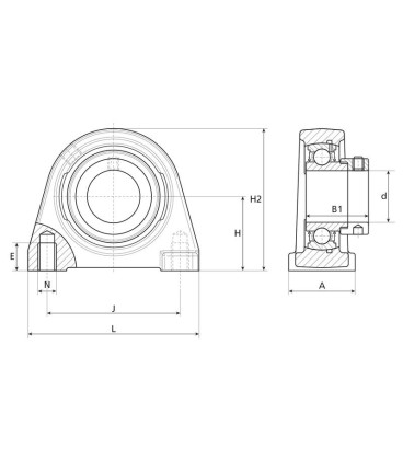 PALIER 2 TROUS SEMELLE COMPACT SERRAGE BAGUE EXCENTRIQUE SERIE ESPAE PSHE