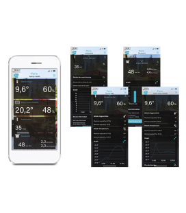 STATION METEO SEMI PROFESSIONNELLE WIFI ET 1 CAPTEUR LA CROSS TECHNOLOGIE