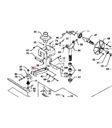 BRAS DE BALANCIER DE LAME DE COUPE ADAPTABLE CASE IH CLAAS DRONNINGBORG 44127000 0006703923