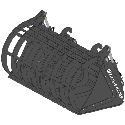 BENNE A GRAPPIN DENTS LASER 2400 XL JCB Q-FIT