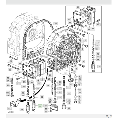 ELECTROVANNE DE BOITE DE VITESSES INVERSEUR MARCHE AVANT ADAPTABLE JOHN DEERE RE183407