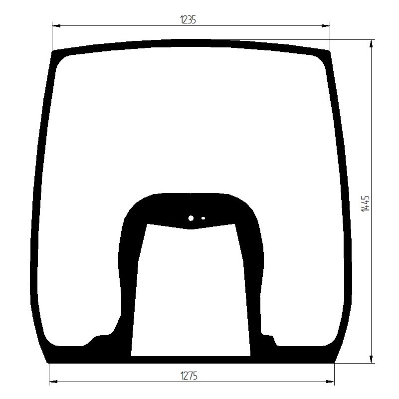 PARE BRISE ADAPTABLE FENDT G931812041010 SERIE 800 900