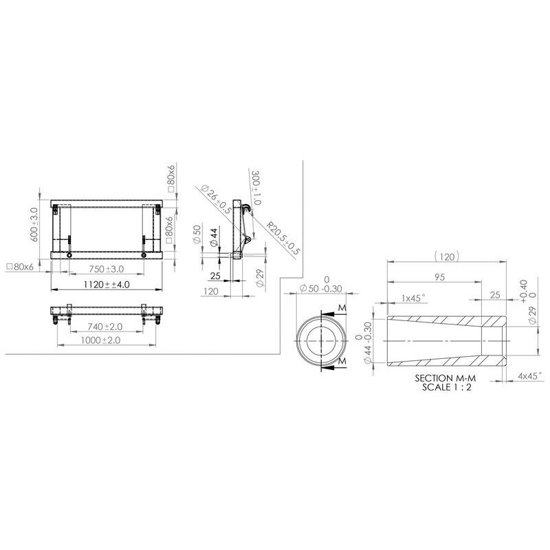 PIQUE BALLE 2 DENTS 1.1M M28X1500MM EURO